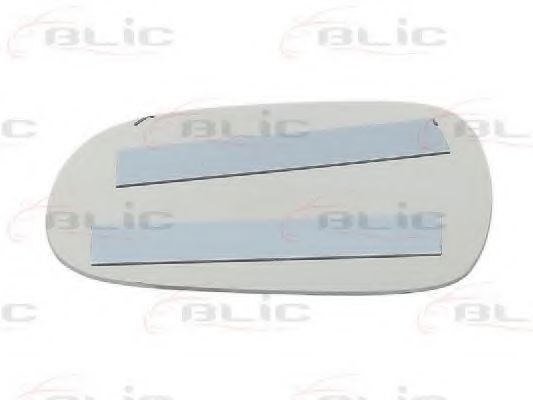 Стекло наружного зеркала BLIC 6102-01-0653P