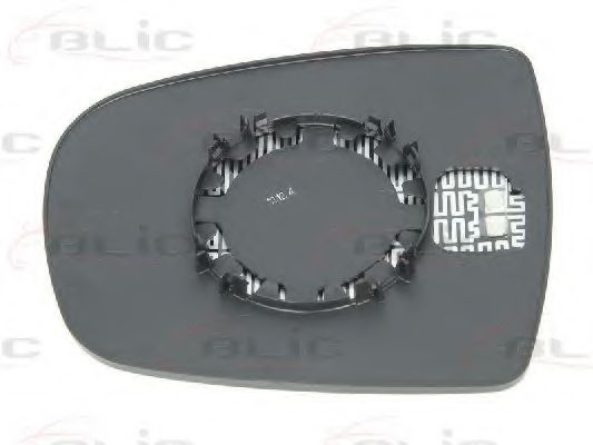 Стекло наружного зеркала BLIC 6102-02-1231759P
