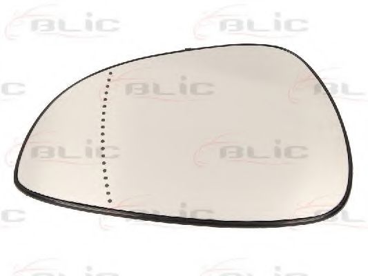 Стекло наружного зеркала BLIC 6102-02-1252392P Стекло наружного зеркала BLIC 6102-02-1252392P