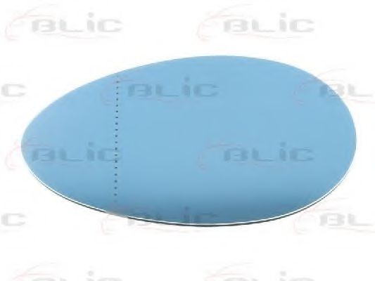 Стекло наружного зеркала BLIC 6102-02-1271273P Стекло наружного зеркала BLIC 6102-02-1271273P