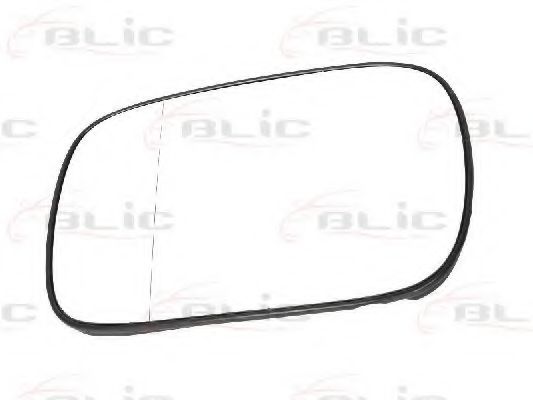 Стекло наружного зеркала BLIC 6102-02-1271579P Стекло наружного зеркала BLIC 6102-02-1271579P
