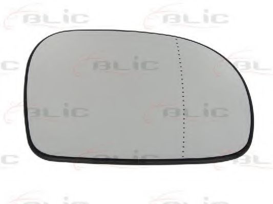 Стекло наружного зеркала BLIC 6102-02-1272792P Стекло наружного зеркала BLIC 6102-02-1272792P