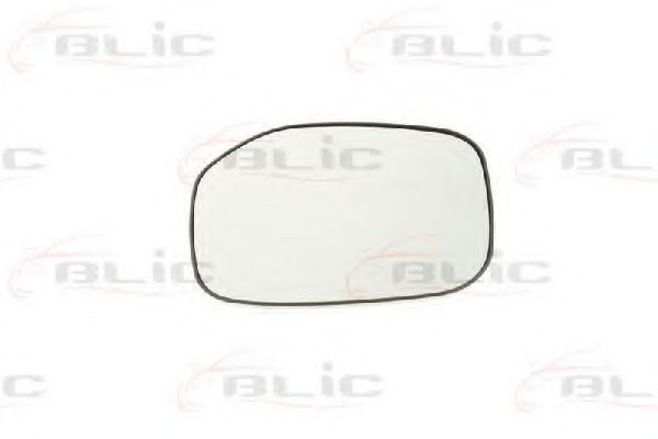 Стекло наружного зеркала BLIC 6102-02-1292972P Стекло наружного зеркала BLIC 6102-02-1292972P