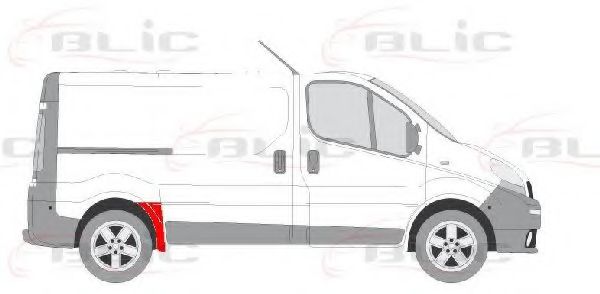 Рем вставка BLIC 6504-03-6061586P