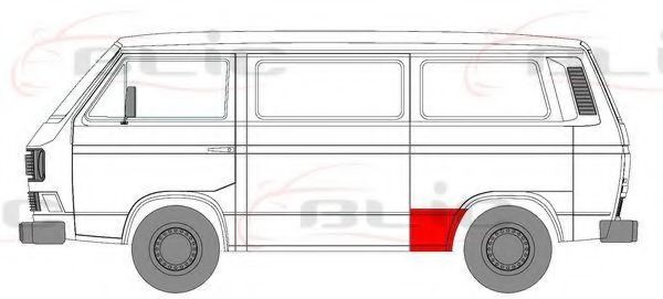 Рем вставка BLIC 6504-03-9557561P