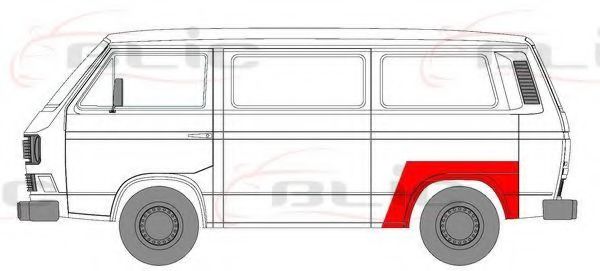 Рем вставка BLIC 6504-03-9557591P