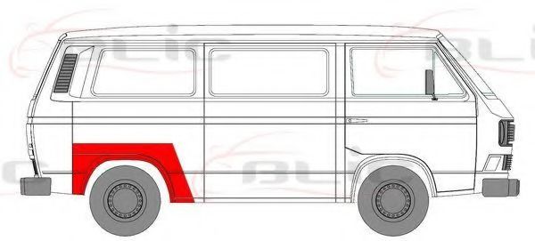 Рем вставка BLIC 6504-03-9557592P