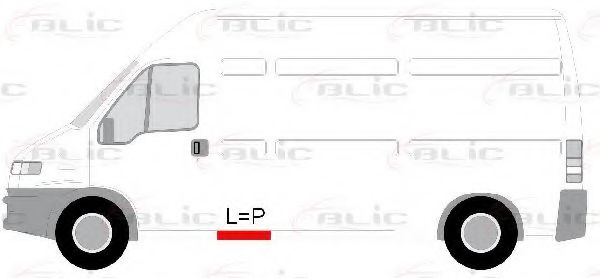 Рем вставка BLIC 6505-06-2092111P