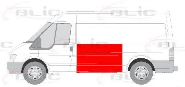 Рем вставка BLIC 6505-06-2509103P