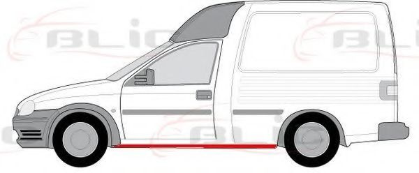Схема реле Opel Combo / Combo Tour / Corsa C / Meriva с 2000 года (рестайлинг 2003 года)