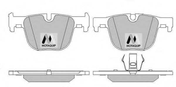 Тормозные колодки MOTAQUIP LVXL1735