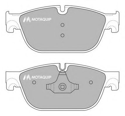 Тормозные колодки MOTAQUIP LVXL1642