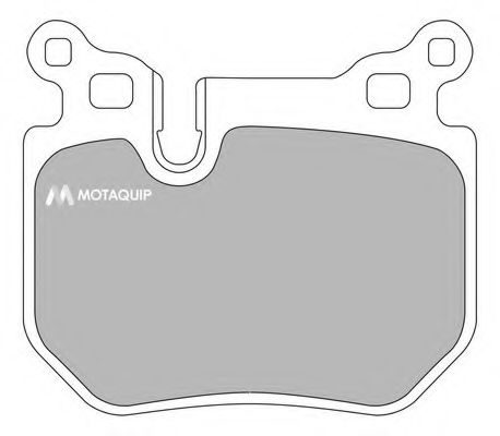 Тормозные колодки MOTAQUIP LVXL1699