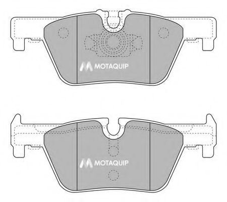 Тормозные колодки MOTAQUIP LVXL1731