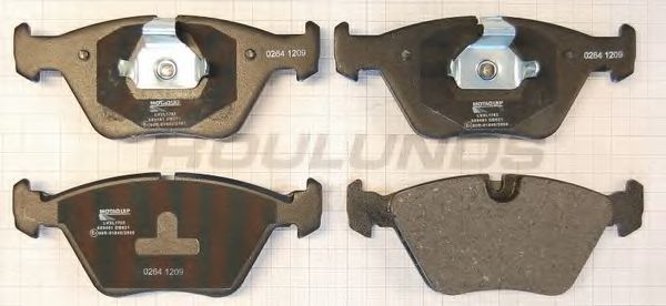 Тормозные колодки MOTAQUIP LVXL1703