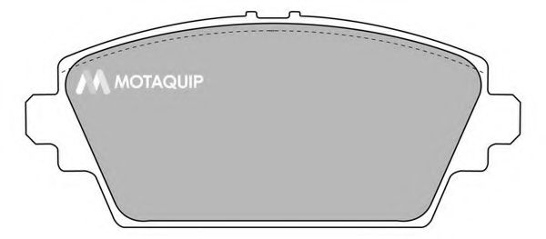 Тормозные колодки MOTAQUIP LVXL1005