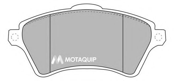 Тормозные колодки MOTAQUIP LVXL1025