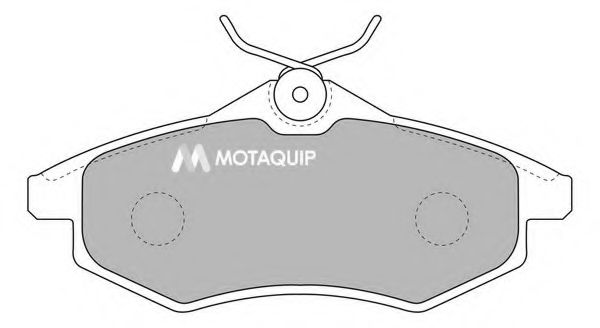 Тормозные колодки MOTAQUIP LVXL1032