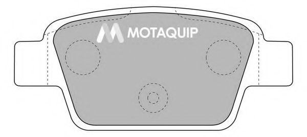 Тормозные колодки MOTAQUIP LVXL1037