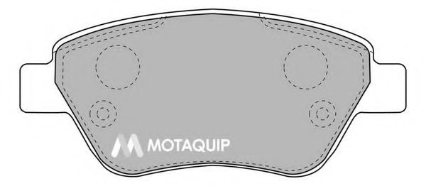 Тормозные колодки MOTAQUIP LVXL1038