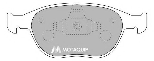 Тормозные колодки MOTAQUIP LVXL1046