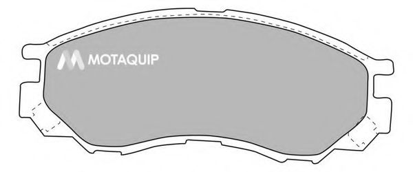 Тормозные колодки MOTAQUIP LVXL1082