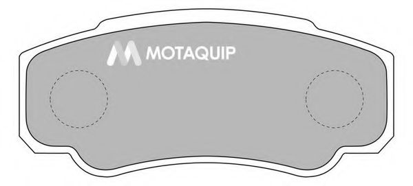Тормозные колодки MOTAQUIP LVXL1089