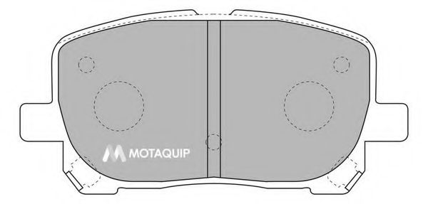 Тормозные колодки MOTAQUIP LVXL1103