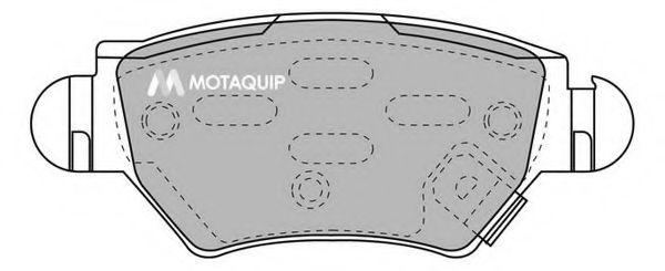 Тормозные колодки MOTAQUIP LVXL1113