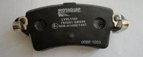 Тормозные колодки MOTAQUIP LVXL1121