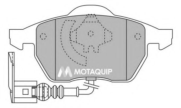Тормозные колодки MOTAQUIP LVXL1125
