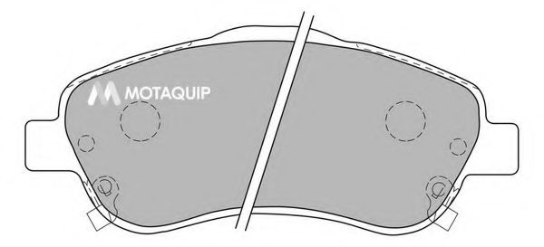 Тормозные колодки MOTAQUIP LVXL1136