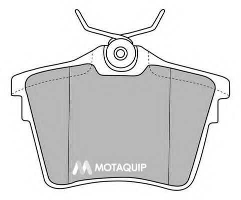 Тормозные колодки MOTAQUIP LVXL1163
