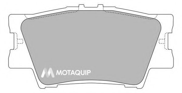 Тормозные колодки MOTAQUIP LVXL1307