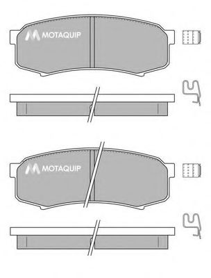 Тормозные колодки MOTAQUIP LVXL131