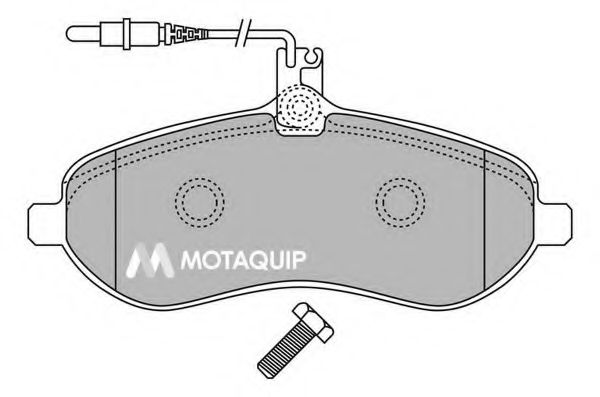 Тормозные колодки MOTAQUIP LVXL1342