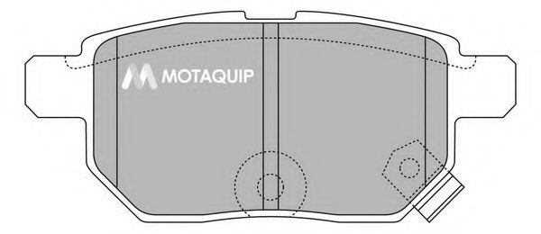 Тормозные колодки MOTAQUIP LVXL1363