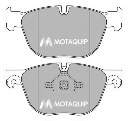 Тормозные колодки MOTAQUIP LVXL1368