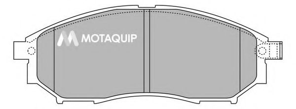 Тормозные колодки MOTAQUIP LVXL1371
