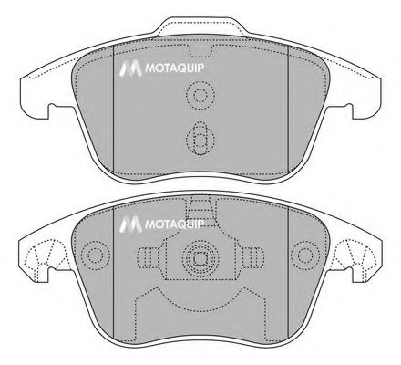 Тормозные колодки MOTAQUIP LVXL1373