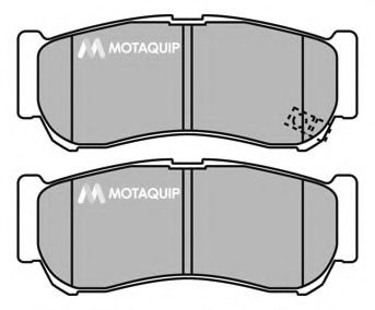 Тормозные колодки MOTAQUIP LVXL1389