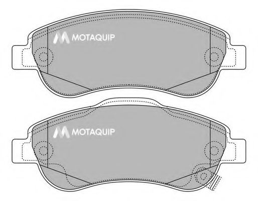 Тормозные колодки MOTAQUIP LVXL1398
