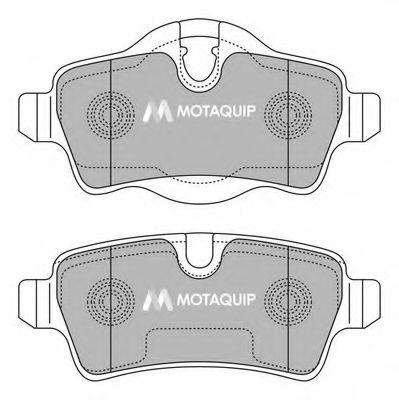 Тормозные колодки MOTAQUIP LVXL1403