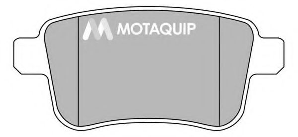 Тормозные колодки MOTAQUIP LVXL1417