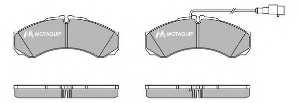 Тормозные колодки MOTAQUIP LVXL1427
