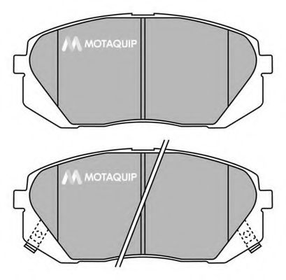 Тормозные колодки MOTAQUIP LVXL1452