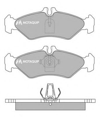 Тормозные колодки MOTAQUIP LVXL175