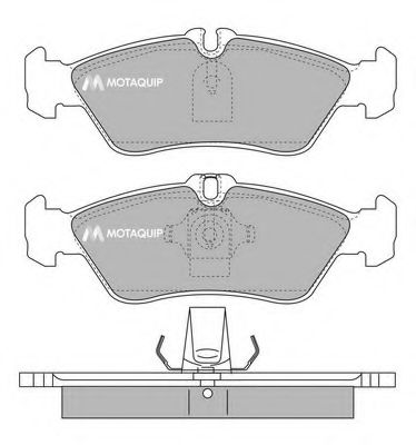 Тормозные колодки MOTAQUIP LVXL184