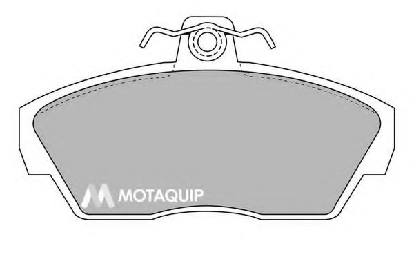 Тормозные колодки MOTAQUIP LVXL256