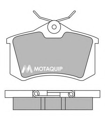 Тормозные колодки MOTAQUIP LVXL257